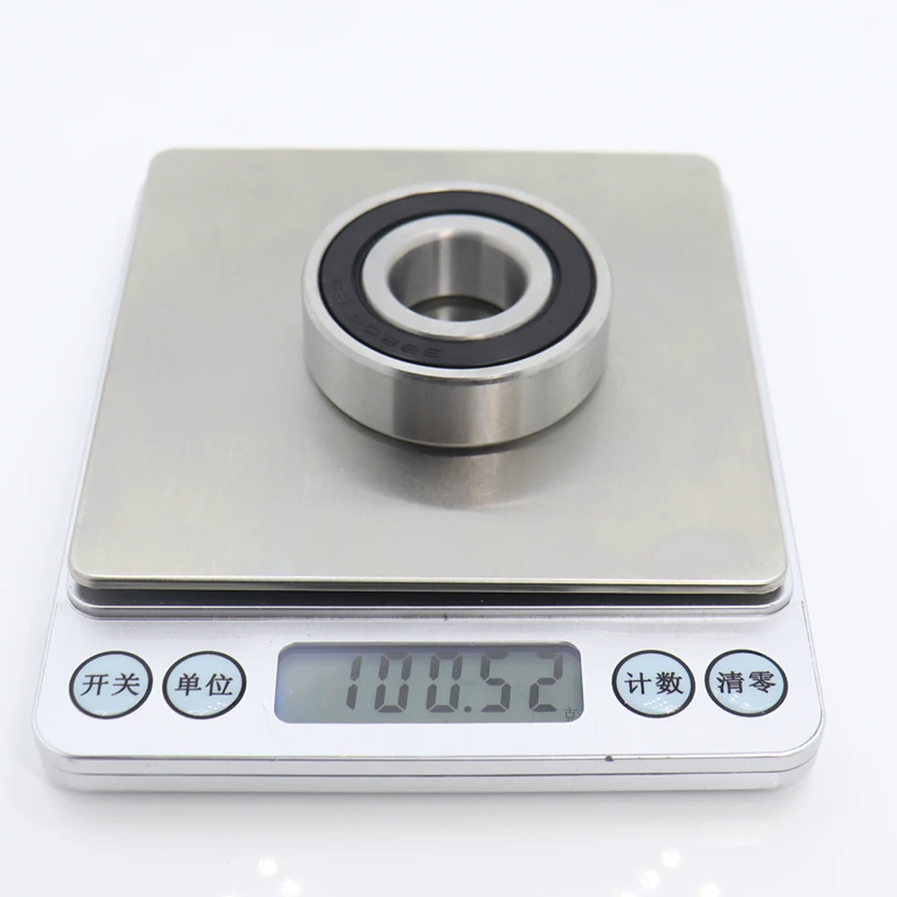 S6204RS 볼 베어링, ABEC-3 440C 스테인리스 스틸 S 6204RS 볼 베어링, 6204 스테인리스 스틸 볼 베어링, 20*47*14mm (5 개)