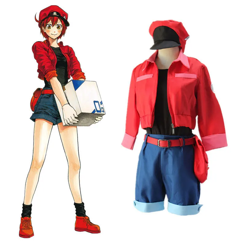 Costume Red Blood Cell Cosplay 