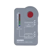 BEMDEKE – détecteur de caméra espion caché, Original, détecteur de bogue Audio, alerte de Vibration, Anti espion, Anti écoute