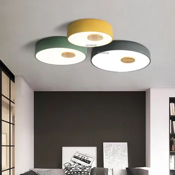 

Moden LED Ceiling Light Macaron Style Home Decor Living Room Lights Bedroom Luminaire Modern Lighting Ceiling Light Fixtures