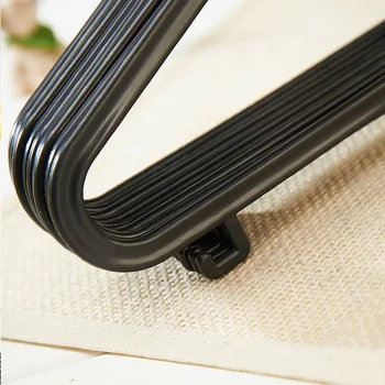 

Household Hanger Single-Line Anti-Skid Dip Plastic Bold Models Wet And Dry Dual-Use Clothing Support Adult Drying Clothes Hangin