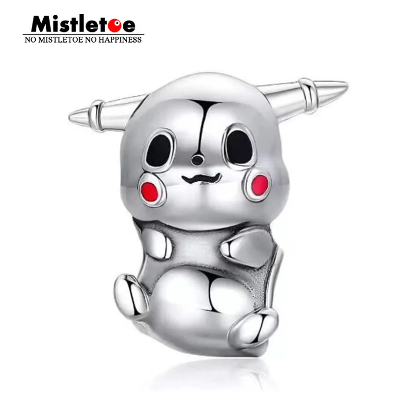 

Mistletoe 925 Sterling Silver Cartoon Rabbit Charm Bead Fit European Bracelet Jewelrly