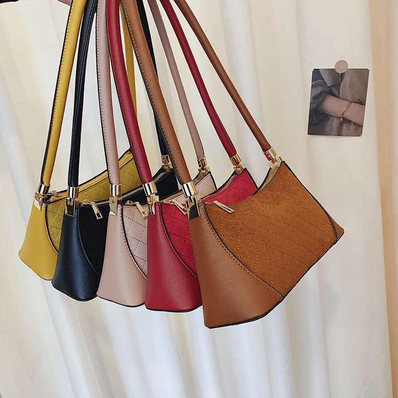 

Shoulder Bag Large Capacity Bag Women's 2019 Autumn & Winter New Style Korean-style Versatile Armpit Bag Fashion Hand New Moon B