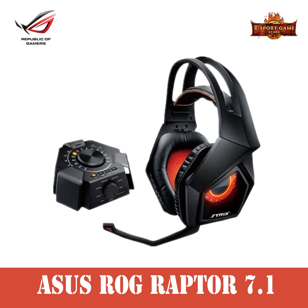 ASUS national Rog Strix 7 1 Многоканальная электронная Спортивная гарнитура игровая