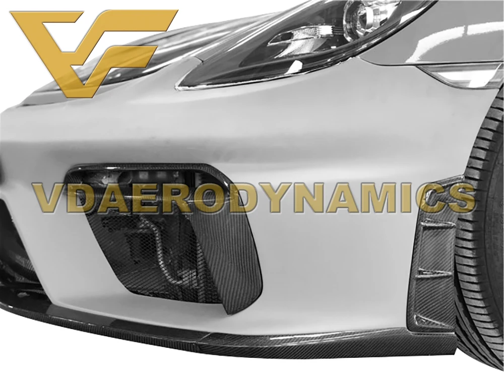 Подходит для 16-20 718 Porsche Cayman Boxster VAD-R полный комплект кузова передний бампер задний бампер передняя губа задняя губа боковые юбки