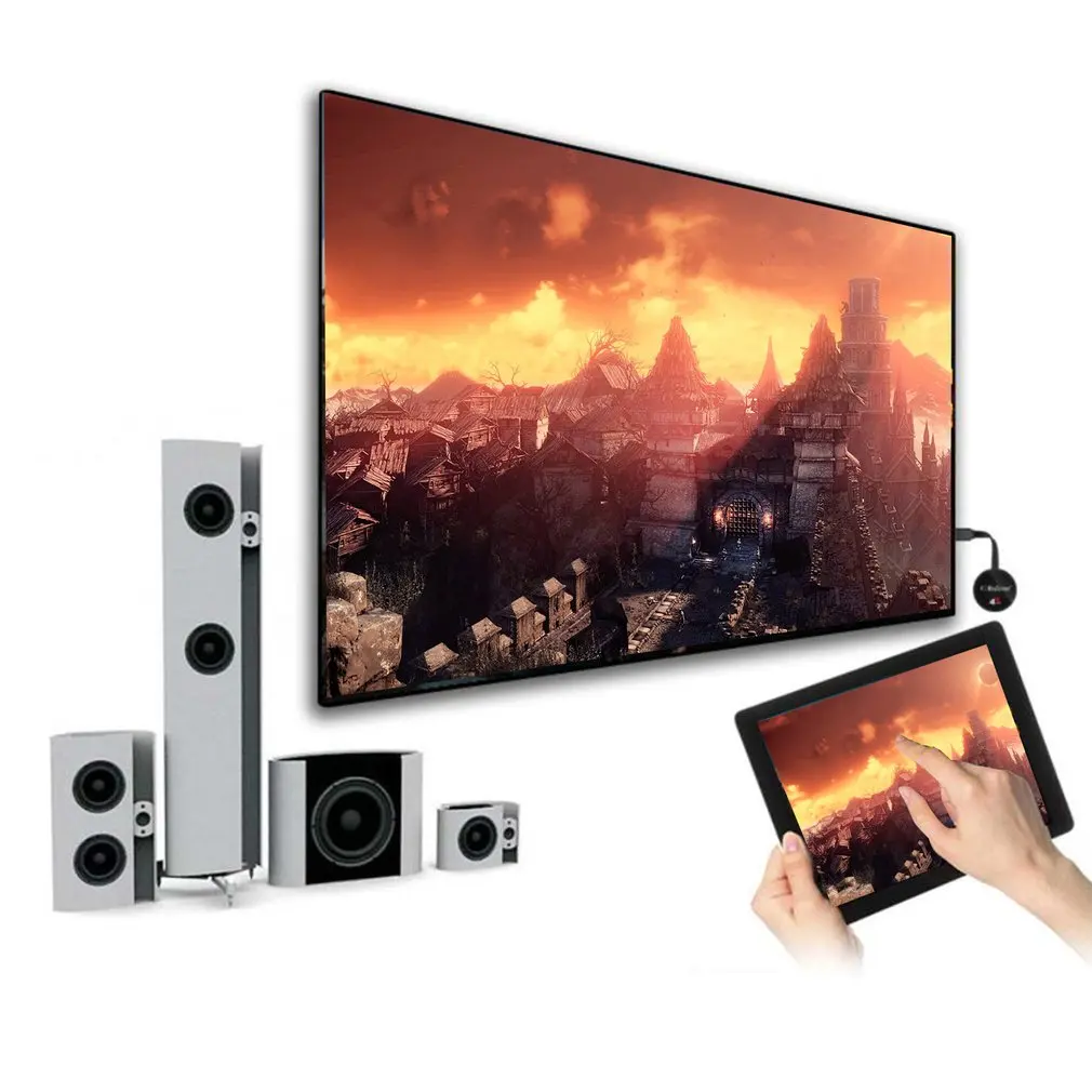 G7 Chromecast хромированный литой ультра 4K цифровой медиа видео поток HDTV WiFi HDMI высокой четкости высокой производительности