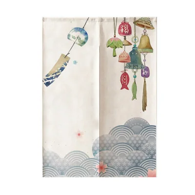 Японские шторы для спальни, кухни льняные занавески для двери Норен домашнее оформление входа настраиваемые занавески перегородки - Цвет: 1