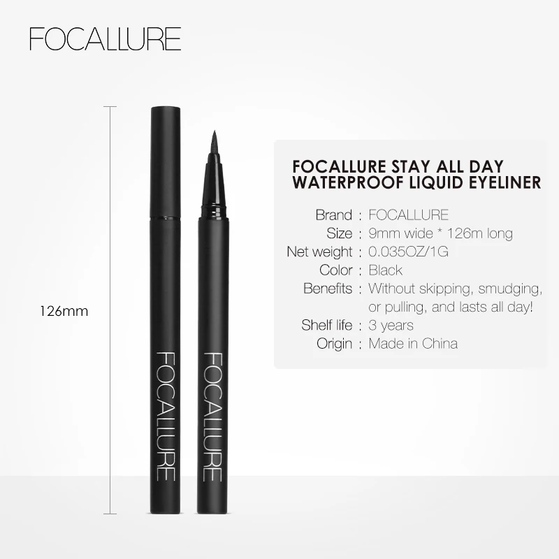 Professional Liquid Eyeliner intense black Pen Eye Liner Pencil 24 Hours Long Lasting Water-Proof Fast Quick Dry Professional Liquid Eyeliner intense black Pen Eye Liner Pencil 24 Hours Long Lasting Water-Proof Fast Quick Dry