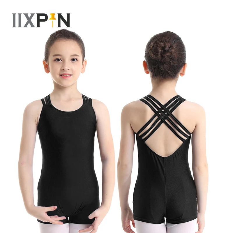 

Gymnastics Leotard for Girls Ballet Dance Costumes Kids ballerina Dress Sleeveless Strappy Ballet Dance Leotards kids costume