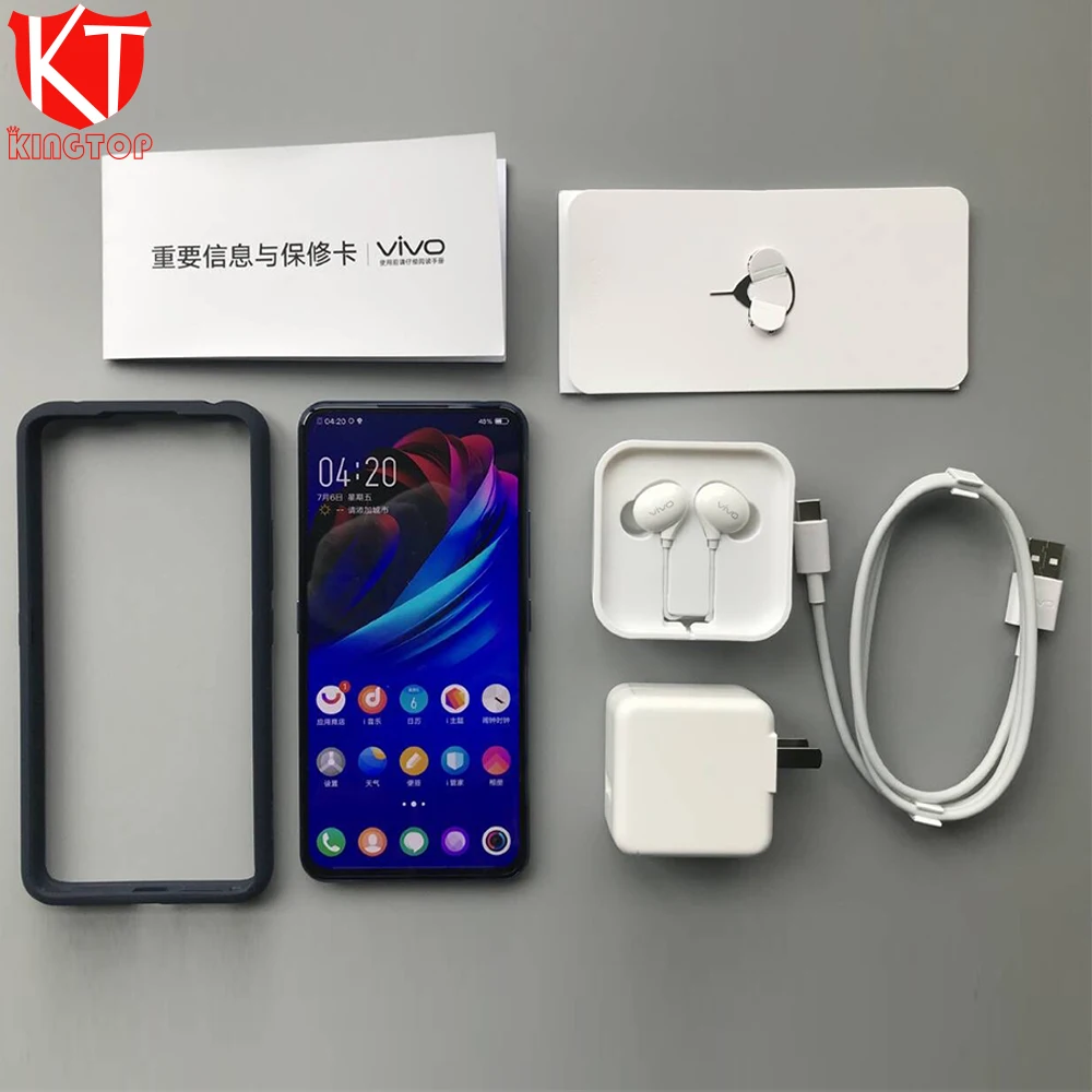 Оригинальный vivo NEX 2 двойной экран мобильного телефона 6 39 &quot10 Гб 128 ГБ snapdraon 845 Android