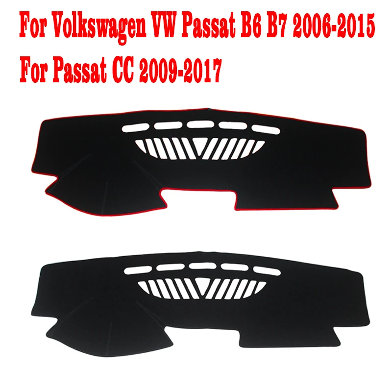 Для Volkswagen VW Passat B6 B7 2006 2015 для CC 2009 2017 приборной панели автомобиля крышка Анти