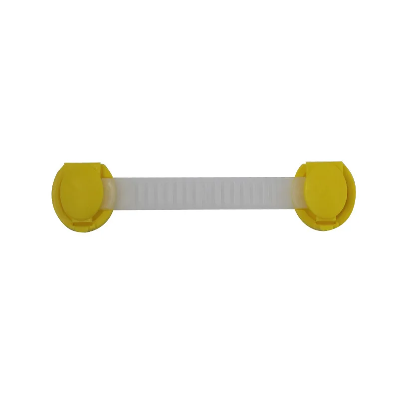 Style C 15cm Yellow Herbabe 5 шт. Детские замки безопасности для ящика холодильника пластиковые двери блокировки Детские замки для шкафов Защита ребенка защитные продукты - Цвет: Style C 15cm Yellow