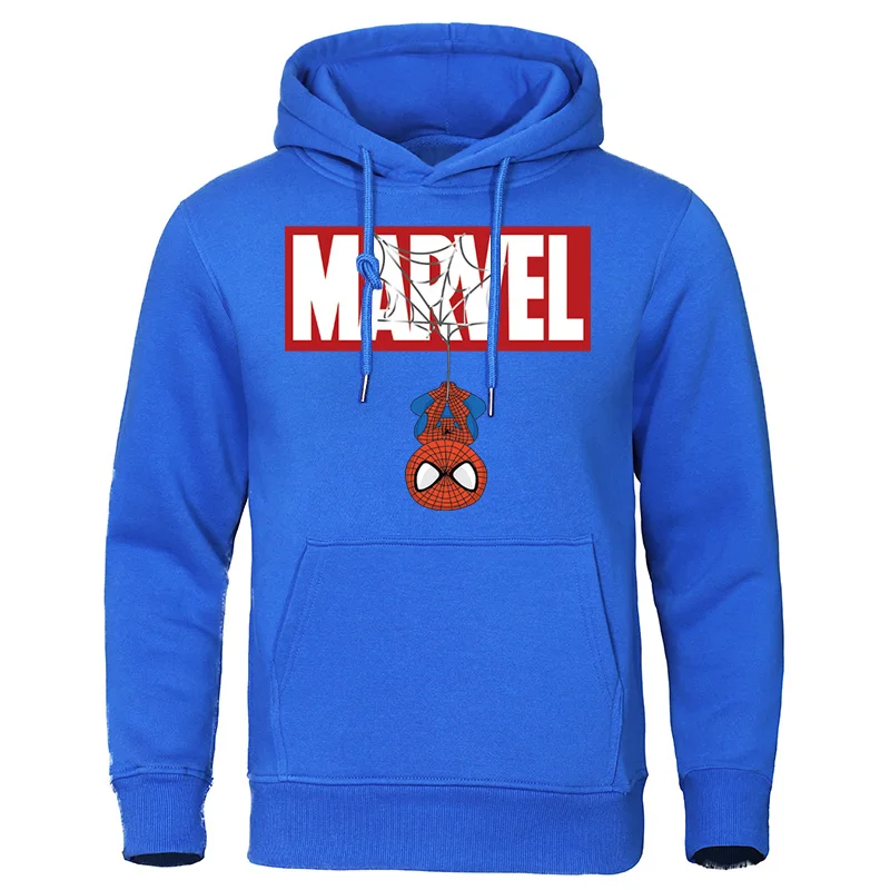 Осень зима кофты с капюшоном "Marvel" Человек-паук мужские толстовки с капюшоном топы Повседневный мужской спортивный костюм брендовые пуловеры Мстители