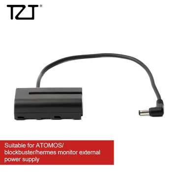 

TZT Dummy Battery Adapter Power Supply NP-F550 to DC For Atomos Aputure Bestview Monitors