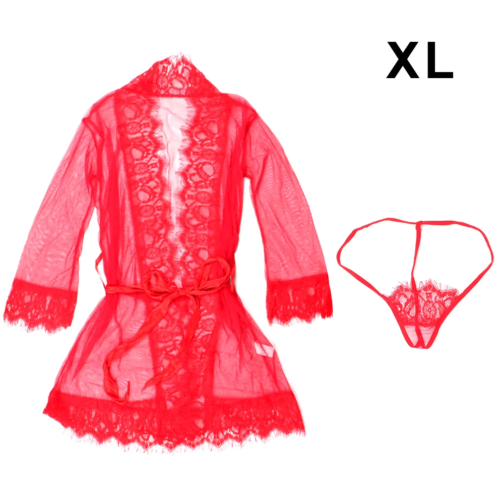 Pink XL OLO куколка эротическое нижнее белье эротическое Прозрачное платье для женщин Porno пижамы сексуальная одежда стринги экзотическое сексуальное женское белье - Цвет: Pink XL