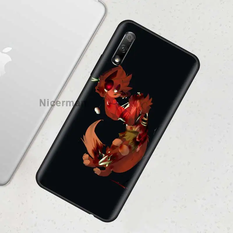 Fnaf плюшевый Foxy чехол для Huawei Honor 20 Pro 20e 20S 30 30S 10 9X Lite 9A 9C 9S 8A силиконовый