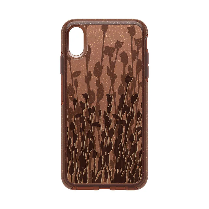 Symmetrie Series чехол для iphone xs max Easy Breezy/прозрачный цветок лист шаблон противоударный для iphone 7 6 8 plus Модный чехол - Цвет: leaf
