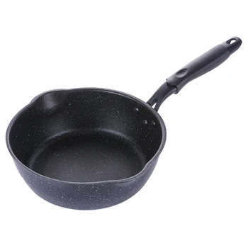 

20cm Universal Aluminum Alloy Non Stick Frying Pan For Gas Kitchen Maifan Stone Home Cooker Soup Pot Ergonomic Multipurpose
