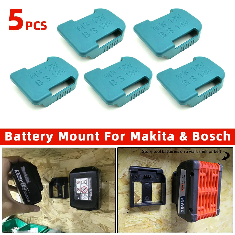 Фиксирующие устройства Makita 18 В 3/5 шт. держатель для аккумуляторов переходник