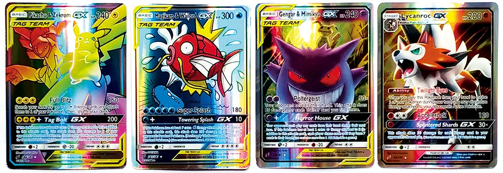 Takara Tomy Pokemon Card Shining PTCG MEGA GX EX энергетический тренажер игрушки для детей энергетическая битва торговая игра Flash