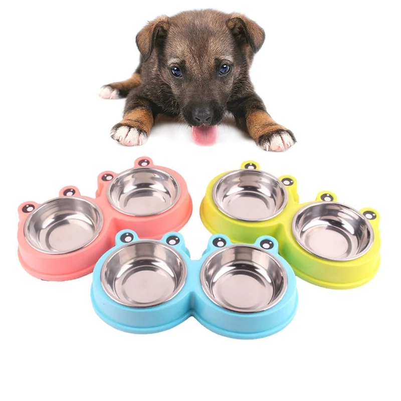 Новинка 2019 кормушка для собак миски контейнер воды щенков из нержавеющей стали
