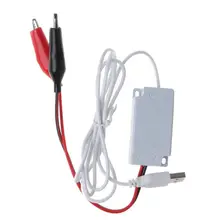 AA AAA батарея с разъемом USB 5 В до 1,5 В/3V4. 5 в понижающий зажим кабель преобразователь напряжения линия для часов дистанционное управление игрушки Calcu
