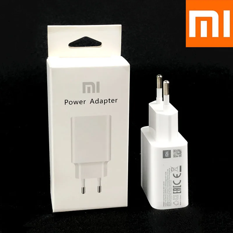 Оригинальное зарядное устройство Xiaomi 5 В/2 А дорожный адаптер для зарядки ЕС Mi 5s max