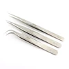 1pc VETUS SP Series Eyelash Tweezers Stainless Steel High Precision Accuracy Antistatic Tweezer With Security Labe Watch Tweezer 6