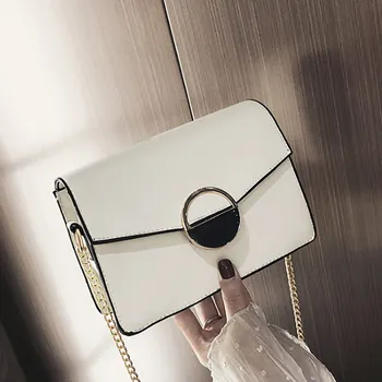 

Simple Design White Handbag For Women 2020 Leather Shoulder Bag Luxury Design Tote Bag Retro Hand Bag Women Large Capacity