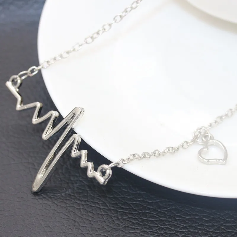 

Women Fashion Sweet Concise Casual All-match Exquisite Wave Shape Solid Color Anklets Birthday Graduation Anniversary Gifts Z