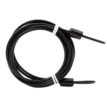 

2 Meters Double Loop Lightweight Motorcycles Car Cover Security Steel Wiring Cycling Strong Braided Bike Chain Lock Anti-theft