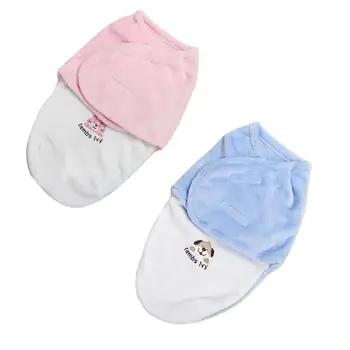

Baby sleeping bag newborn envelope cocoon wrap swaddle soft 100% cotton 0-6 months sleep blanket 0-6 Months Baby Blanket