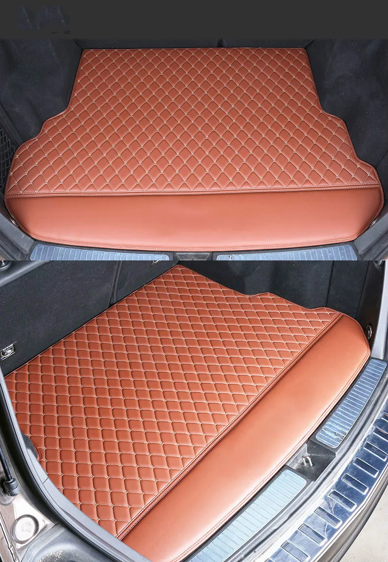 

Custom Car Trunk Mat for MINI COOPER COUNTRYMAN CLUBMAN PEACEMAN Waterproof Durable Boot Carpets