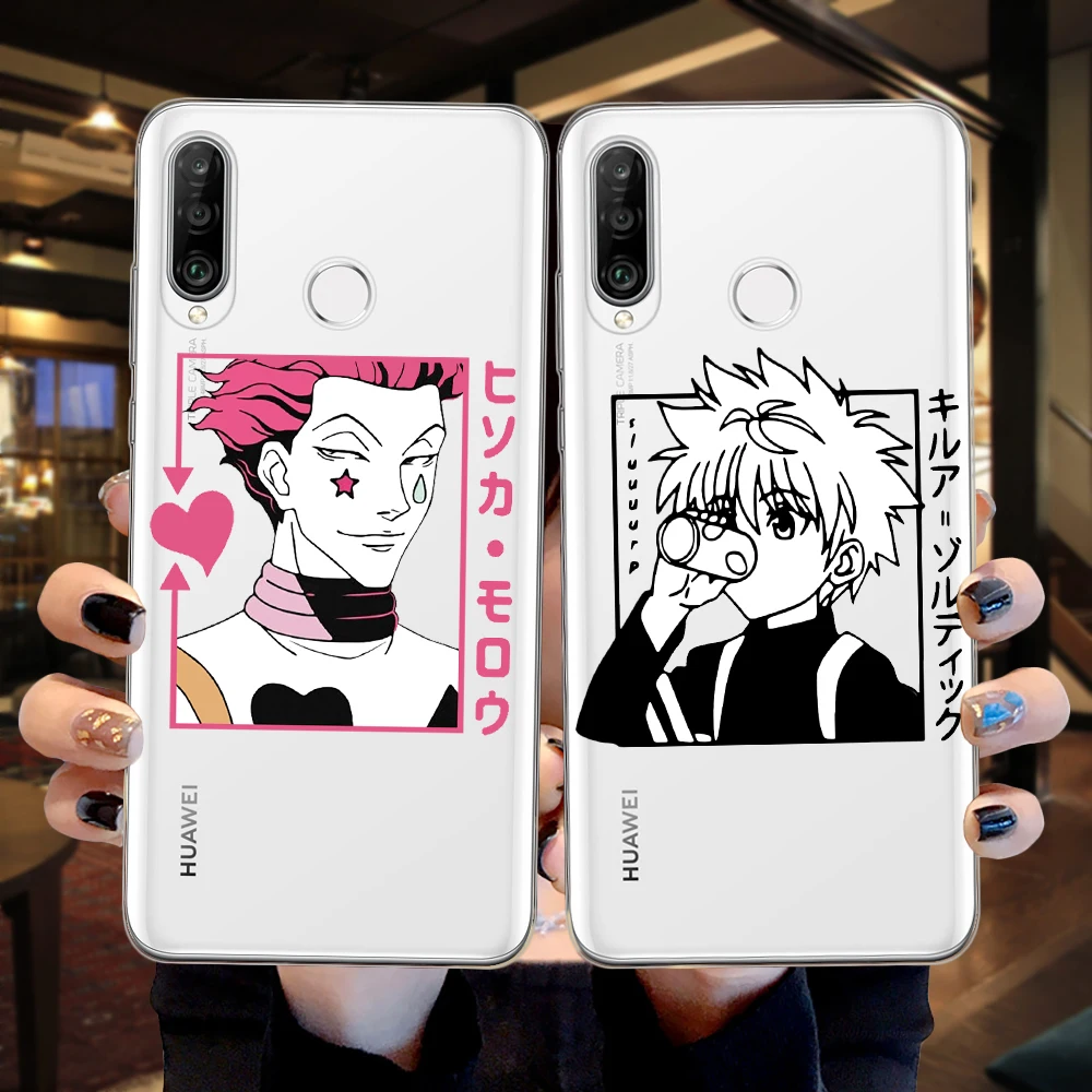 Hunter X Killua Hisoka Soft Silicone Case For Huawei P10 P20 P30 P40 Lite E Pro Mate10Lite Mate20 Back Shell Coque Cover | Мобильные
