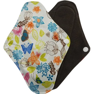 Eco-Friendly Reusable Bamboo Charcoal Menstrual Pad