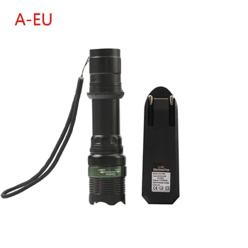 

10000Lumens light Zoomable Tactical Military LED camping tools 18650 Flashlight Torch Lamp Light