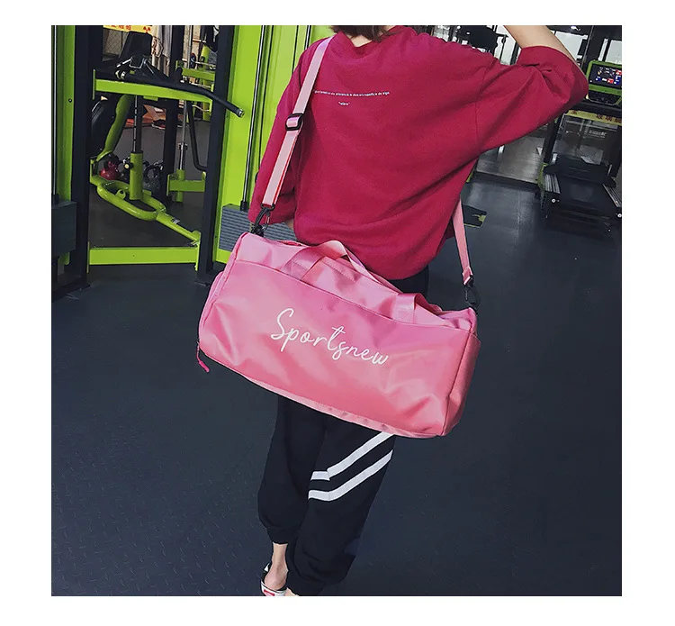 3 цвета, женская спортивная сумка, Мужская черная нейлоновая Водонепроницаемая спортивная сумка, независимая обувь, сумка для хранения багажа, сумка для путешествий на открытом воздухе