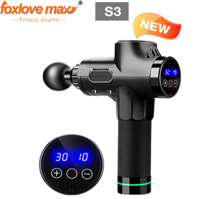 Relieve muscle pain and tension with the Electric Rlaxyoo Massage Gun S3.