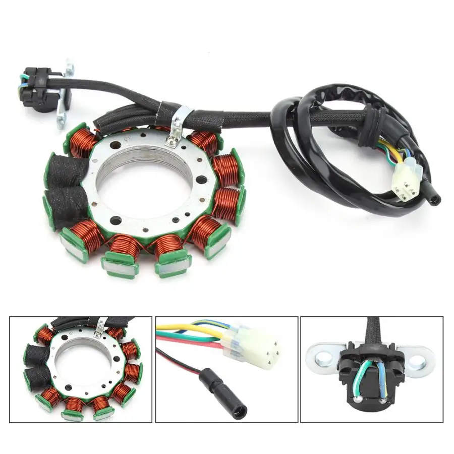 Магнитный мотор статора катушки и прокладки Подходит для HONDA TRX400EX SPORTRAX 1999-2008 старт зажигания статора катушки