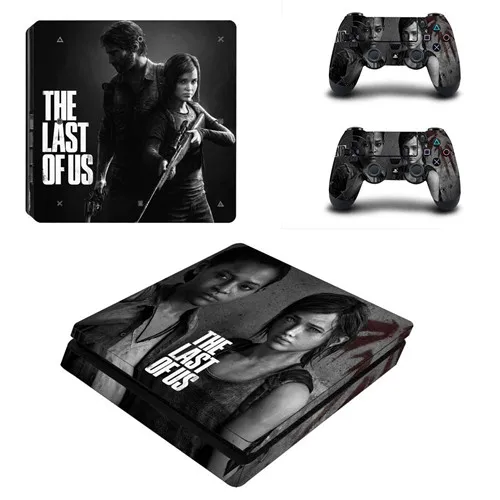 P4SQB0254 Последняя из США PS4 тонкая защита для кожи стикер винил для PS4 консоли и кожаная наклейка на контроллер для Playstation 4 наклейка - Цвет: P4SQB0254