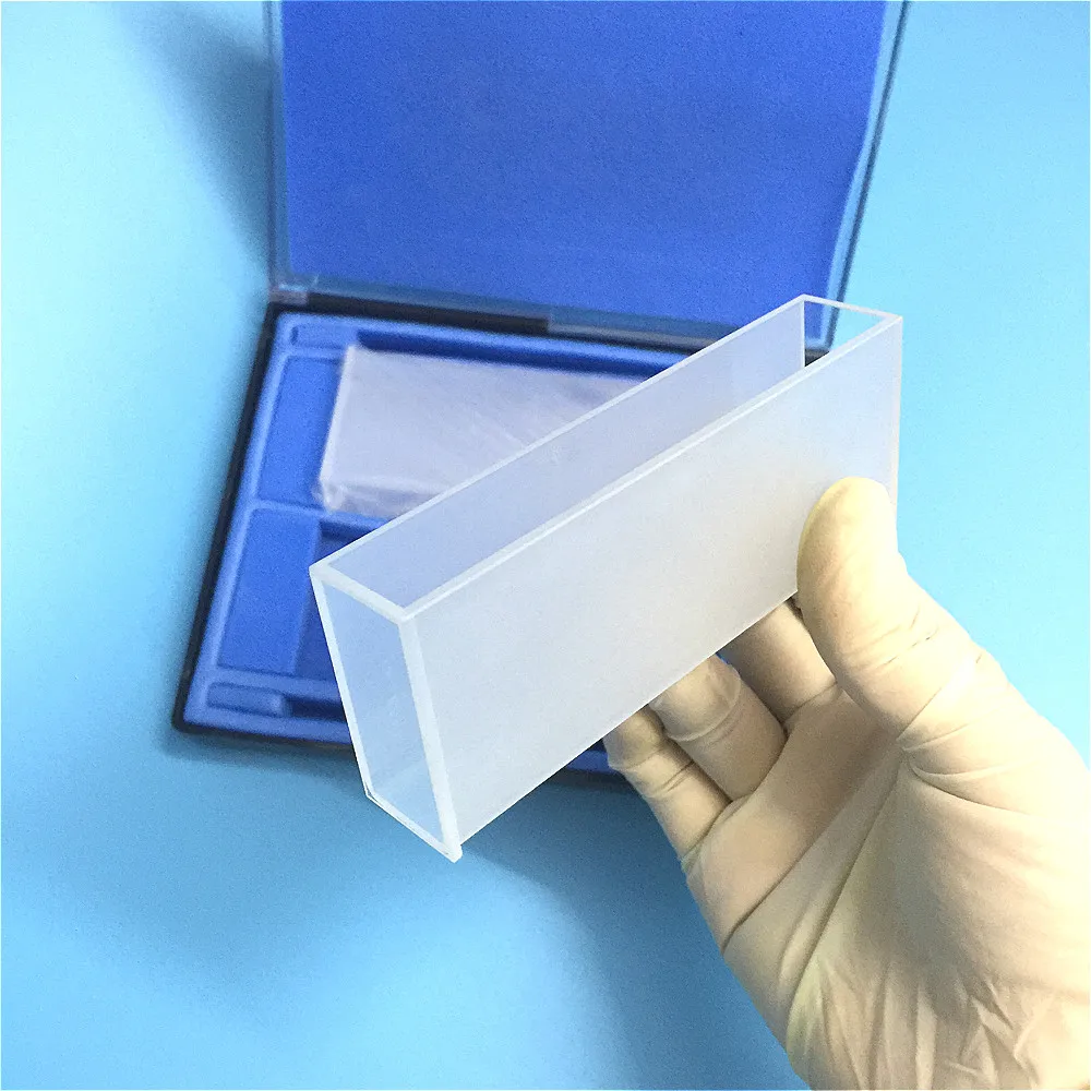 Кварца Lovibond Cuvette (жидкий образец ячейки 56 мл) светильник путь 100 мм поглощающие