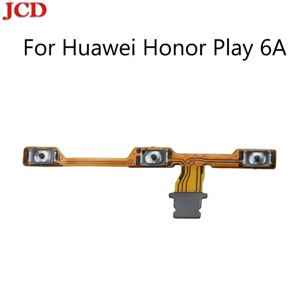 JCD для huawei Honor Play 6A кнопка регулировки громкости источник энергии включения выключения лента-брелок гибкий кабель для huawei Honor Play 6A запасные