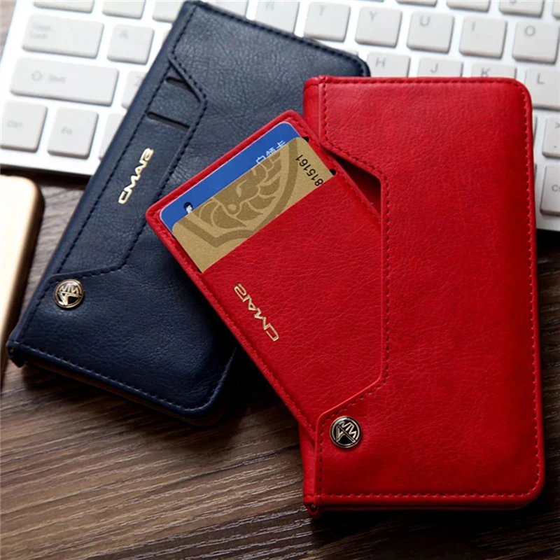  Wlzcyhbd Luxury Flip Leather Wallet Business Case For iPhone 11 Pro Max X Xr Xs Max 6 7 8 Plus Chic