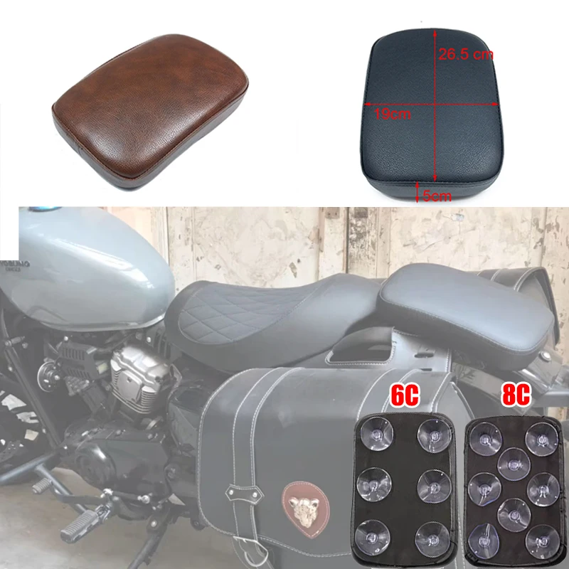 Для Harley / Dyna Sportster Softail Touring Мотоциклетная задняя детская подушка на сиденье