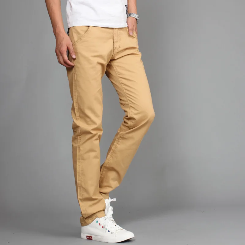 Men 8 Color Casual Pants Multi-color Pants Large Size Wild Casual Pants Autumn New Men's Business Fashion Pants 28-38