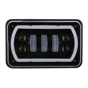 

Universal Replacement Rectangle Truck Turn Signal Sealed Beam Square LED Car 4x6inch Modification Anti Flicker Head Lights