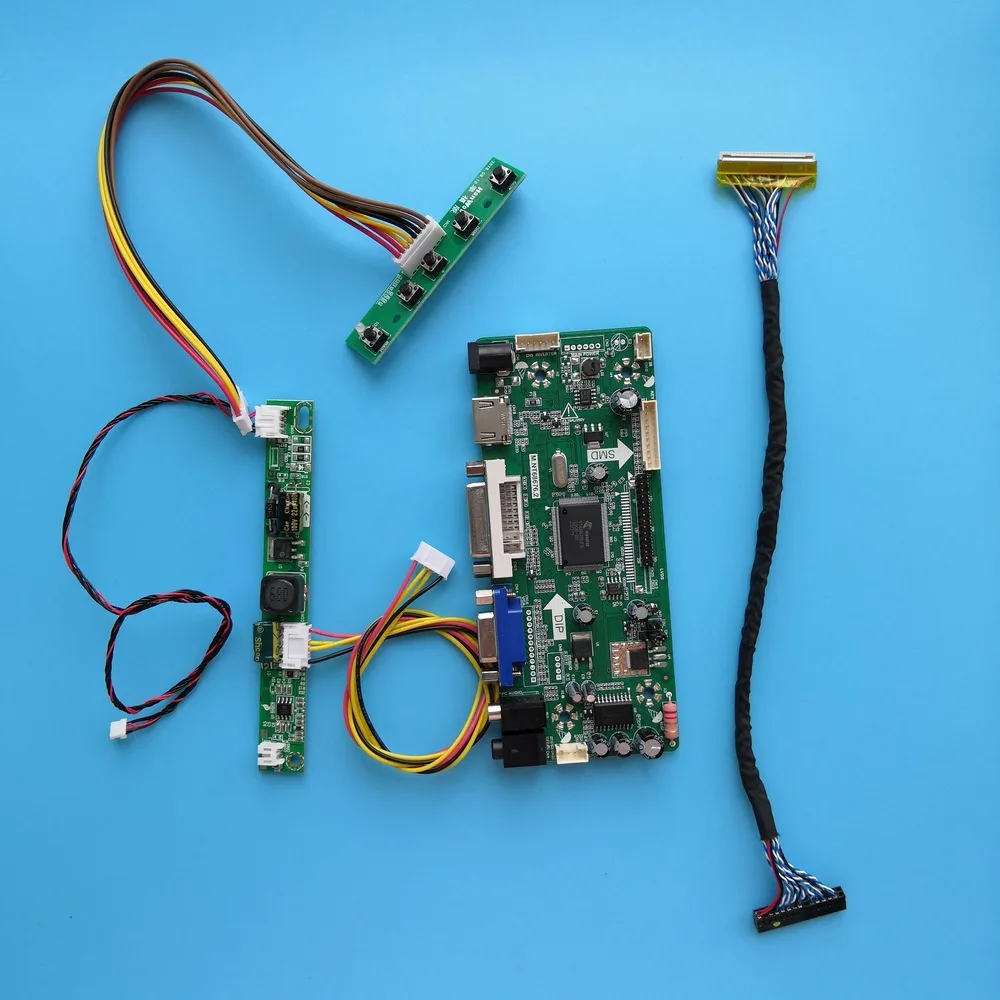 Комплект для LP133WX3(TL)(A1) 30pin LVDS DVI панель 1280X800 13," экран монитор светодиодный ЖК-аудио карта DIY плата контроллера HDMI VGA