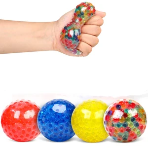 Bolas para aliviar el estrés para niños y adultos, bolas blandas antiestrés de primera calidad con cuentas de agua, juguetes para aliviar la tensión
