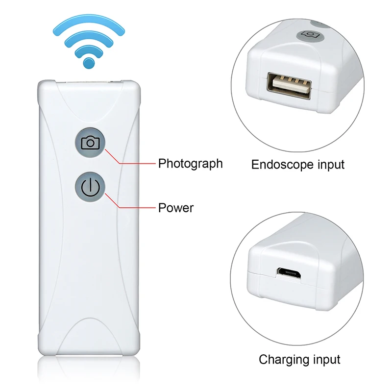 Беспроводная Wifi коробка для Android USB эндоскопа камера USB Змея Инспекционная камера Поддержка IOS Android PC WiFi эндоскоп