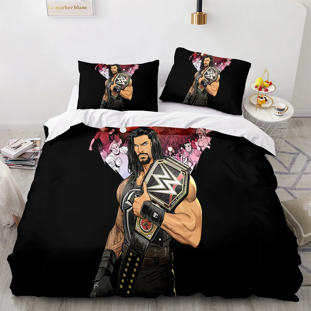 WWE EAW Conjunto de Cama Único Gêmeo Completo Queen King Size Jogo  Wrestling Bed Set Aldult Kid Quarto Duvetcover Conjuntos 3D Anime 034 -  AliExpress, image size:1000x1000